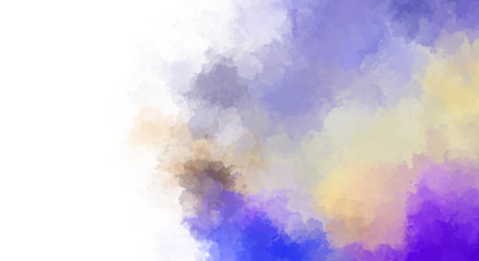 Brushed Painted Abstract Background. Brush stroked painting. Artistic vibrant and colorful wallpaper..
