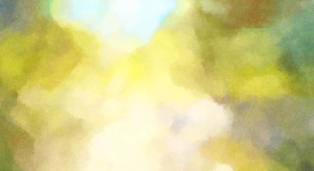 Watercolor painted background. Abstract Illustration wallpaper. Brush stroked painting. 2D Illustration.