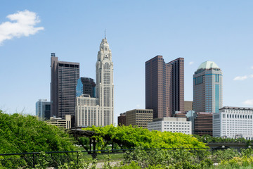 View of Columbus Ohio, Skyline