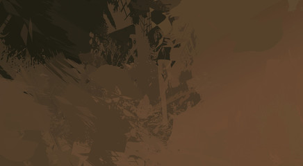 Brush stroked painting. Artistic vibrant and colorful wallpaper. Chaotic painting. Brushed Painted Abstract Background.