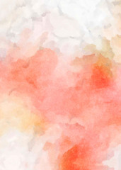 Fototapeta premium Watercolor painted background. Abstract Illustration wallpaper. Brush stroked painting. 2D Illustration.