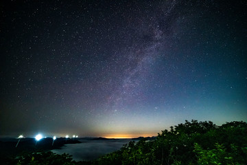 밤 하늘 은하수