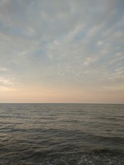 beautiful photos of the sea and evening sky