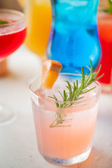 variety of summer cocktail image