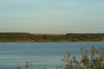 lake in the autumn
