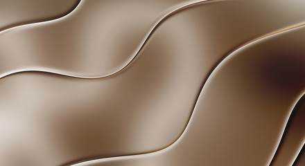 Abstract pattern glossy color background. Vibrant colorful wavy texture wall. Creative and beautiful wallpaper.