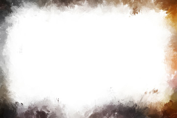 Modern art. Brushed Painted Abstract Background. Brush stroked painting. Strokes of paint. 2D Illustration.´