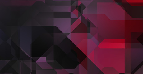 Obraz premium Trendy geometric abstract background in minimalistic flat style with dynamic composition.