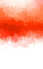 Obraz premium Painted composition with vibrant brush strokes. Textured colorful painting. Paint brushed wallpaper.
