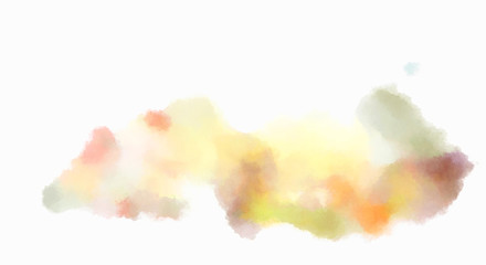 Watercolor painted background. Abstract Illustration wallpaper. Brush stroked painting. 2D Illustration.