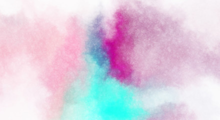 Watercolor painted background. Abstract Illustration wallpaper. Brush stroked painting. 2D Illustration.