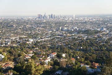 Fototapeta na wymiar Los Angeles View, California