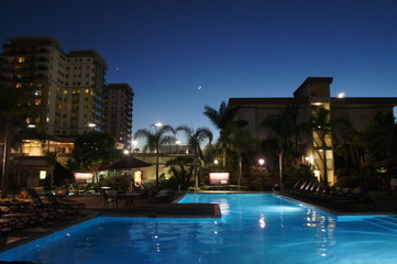 California Night Pool