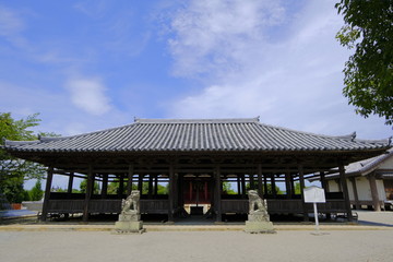 Fototapeta premium 快慶の傑作 阿弥陀三尊像のある浄土寺