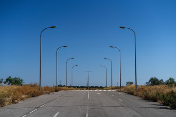 Calle abandonada
