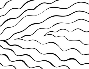 White and black vector. Grunge background. Abstract brush pattern. - 372371176