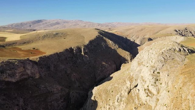 Karanlık Canyon, literally "Dark Canyon", is a deep steep-sided gorge located between the İli&ccedil; and Kemaliye districts of Erzincan Province, Turkey, formed by Karasu River on the Munzur Mountains.