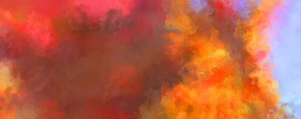 Fototapeta premium Artistic abstract background. Texture painted wallpaper. Creative illustration with strokes of paint. Brush pattern painting.
