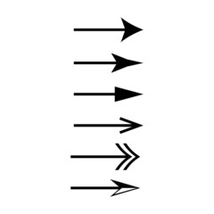 arrows icon, pointing sign, kind of arrow