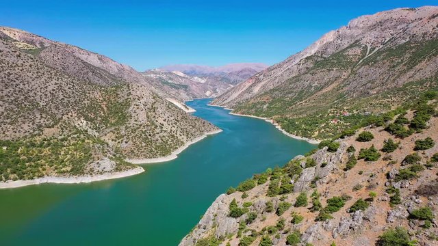 Karanlık Canyon, literally "Dark Canyon", is a deep steep-sided gorge located between the İli&ccedil; and Kemaliye districts of Erzincan Province, Turkey, formed by Karasu River on the Munzur Mountains.