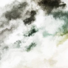 Watercolor painted background. Abstract Illustration wallpaper. Brush stroked painting. 2D Illustration.