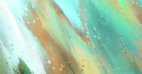 Creative abstract painting. Background with artistic brush strokes. Colorful and vibrant illustration. Painted art.