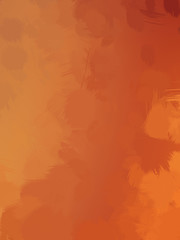 Wild Brushstrokes. Brushed Painted Abstract Background. Brush stroked painting. Strokes of paint. 2D Illustration.