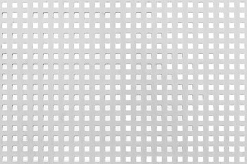 White steel mesh screen pattern and seamless background
