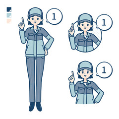 simple delivery woman_Counting-as-1