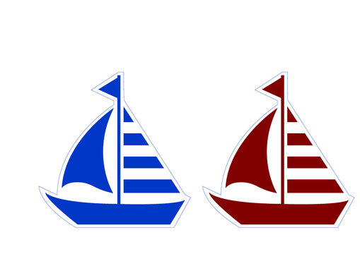 sailing ship vector illustration