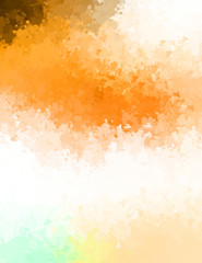 Modern art. Brushed Painted Abstract Background. Brush stroked painting. Strokes of paint. 2D Illustration.