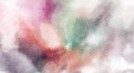 Watercolor painted background. Abstract Illustration wallpaper. Brush stroked painting. 2D Illustration.