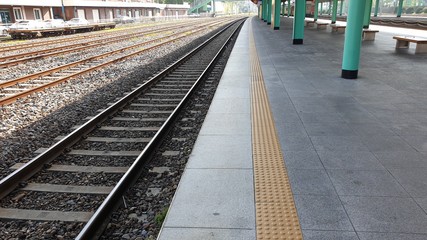 railway station railway in Korea