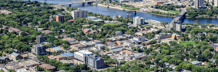 Obraz premium Nutana Aerial