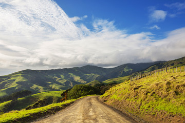Road in New Zealand