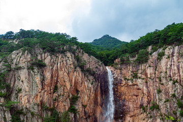  Waterfall (Daeseung fall) in sulak National park , Gangwondo, Korea