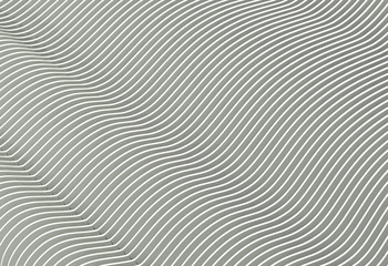 Abstract compositions with lines. 3d rendering.