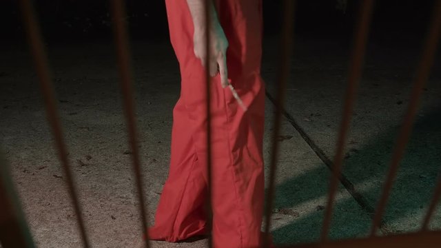 criminal holding a weapon in prison