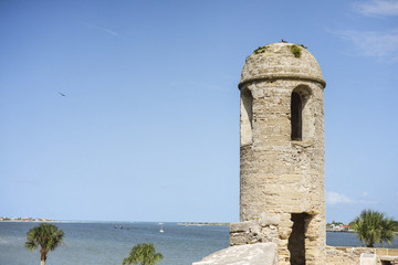 lookout tower on fort