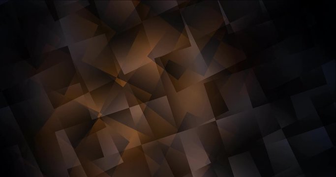 4K looping dark brown abstract animation with rhombus. Modern abstract animation with gradient rectangles. Slideshow for web sites. 4096 x 2160, 30 fps.