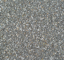 background of Chia seeds, known as a superfoods