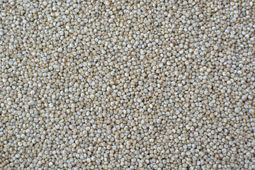 BAckground of quinoa seeds are known as a superfood