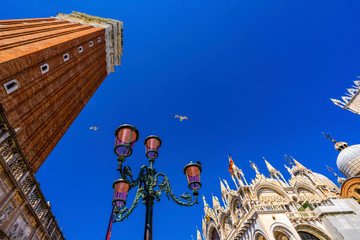Campanile Bell Tower Saint Mark's Square Piazza Venice Italy