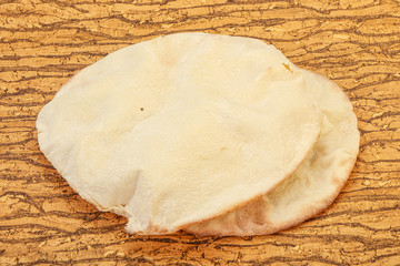 Traditional Pita bread for snack
