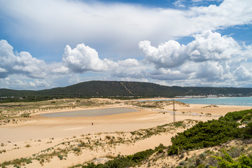 Playa faro de Trafalgar en Andalucia