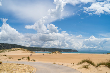Playa faro de Trafalgar en Andalucia