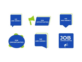 Spacial and Big Sale Badges Vector Collection with Vibrant Red and Blue Gradient Colors