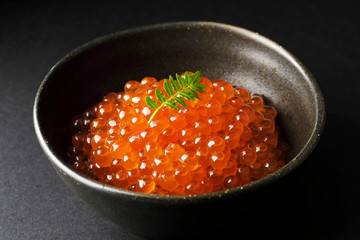 いくらの醤油漬け　Salmon roe (Japanese red caviar)