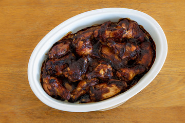 Honey Soy Chicken Wing Nibbles