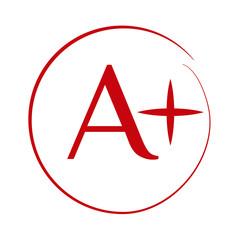 Examination score. School assessment. School concept. Outline vector of education icons